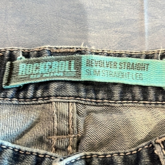 Men’s rock ‘n’ roll cowboy revolver straight size 29 x 34 - Picture 3 of 11